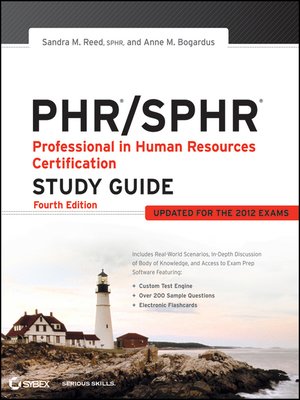 PHR  SPHR Professional in Human Resources Certification Study Guide